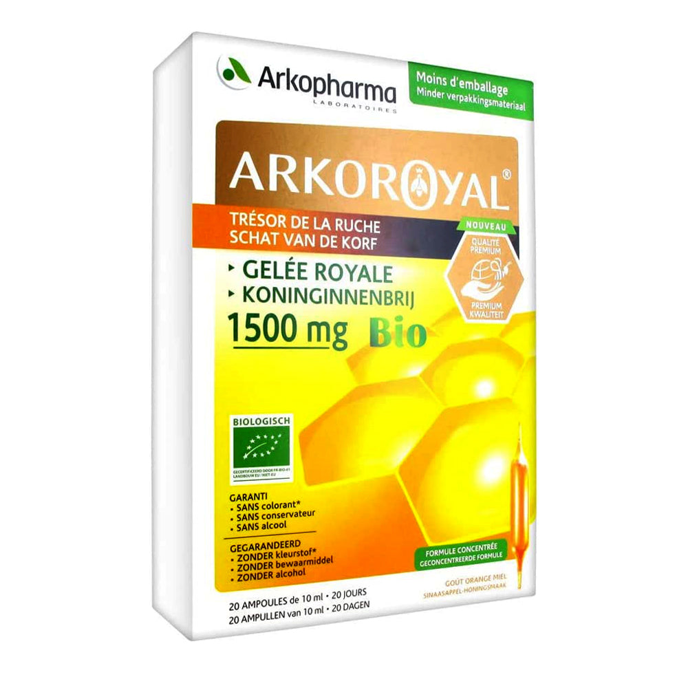 Arkopharma Arko Royal Organic Jelly 1500mg 20 Phials