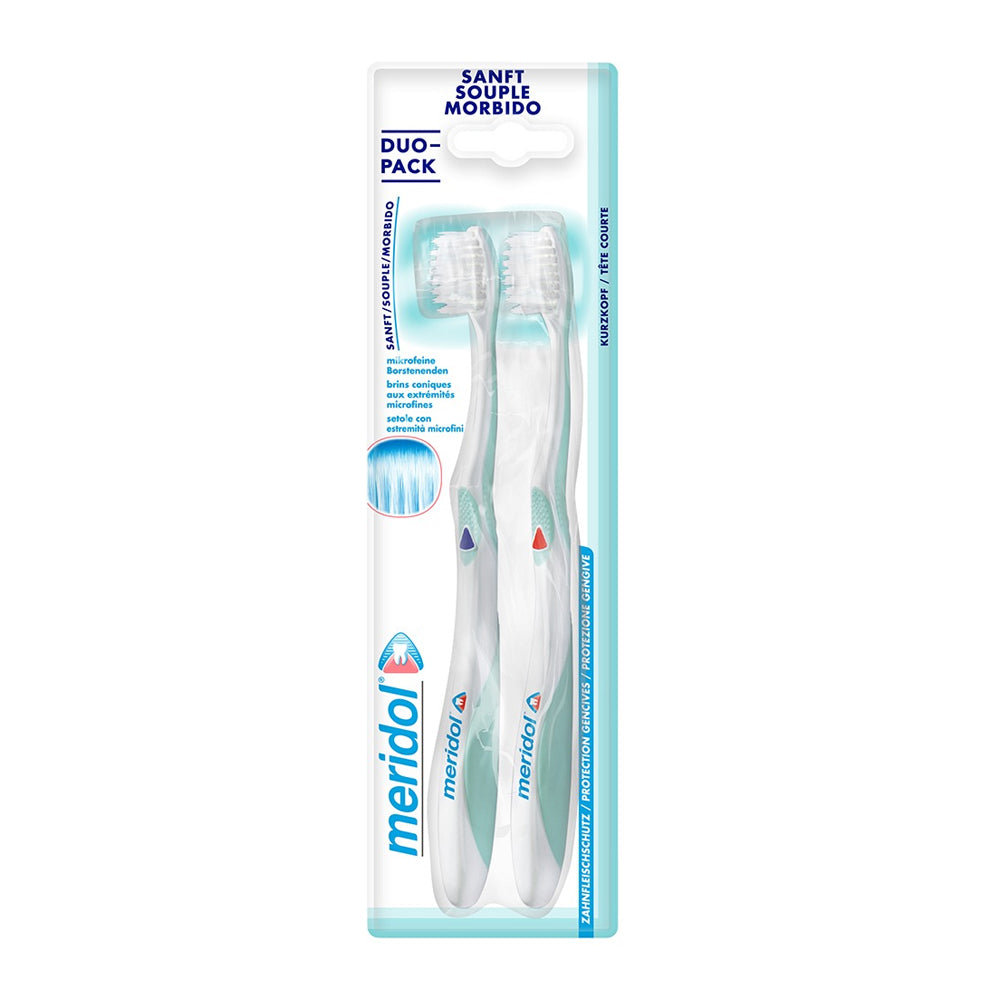 Meridol Toothbrush Gum Protection Gentle Double Pack