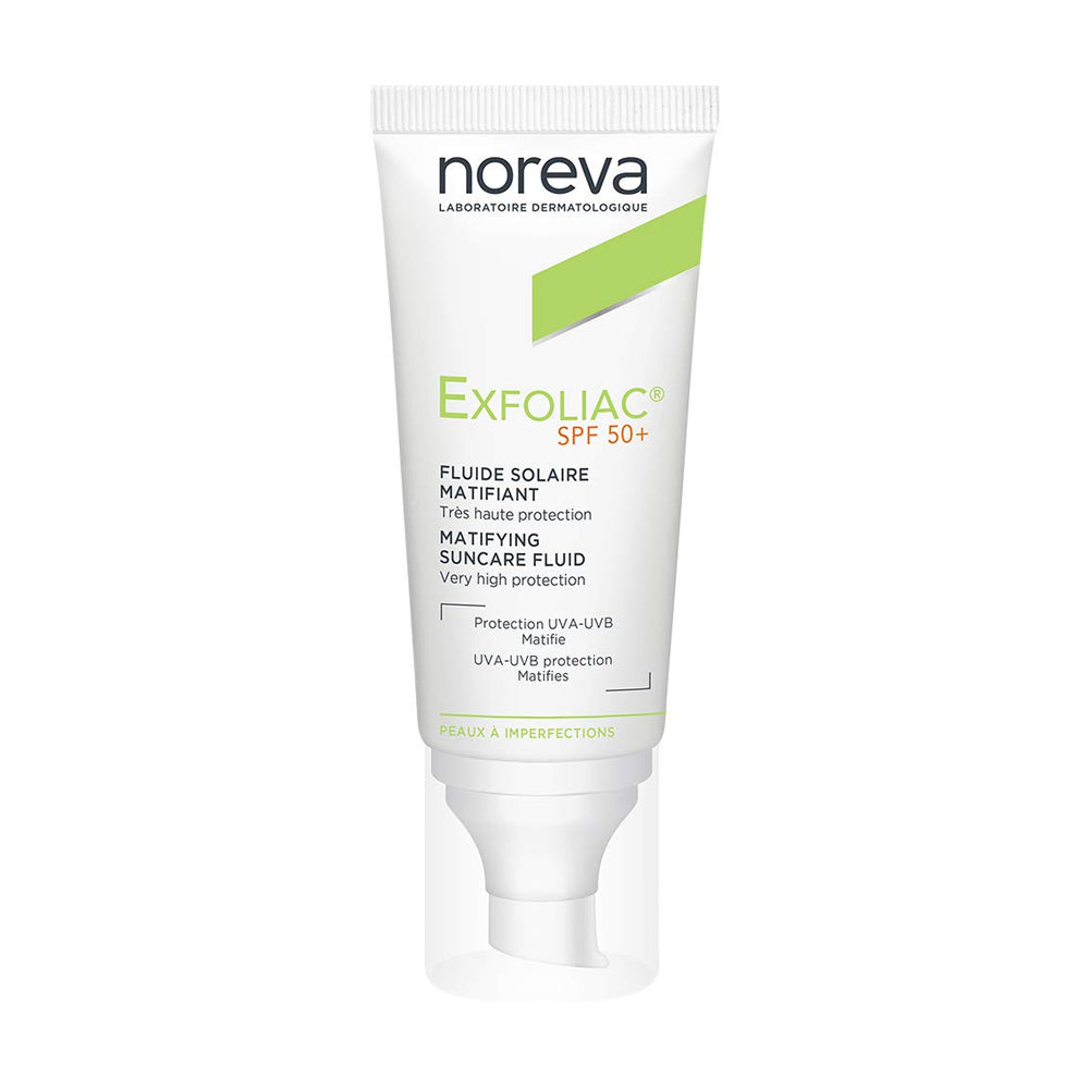Noreva Exfoliac Mattifying Suncare Fluid Spf50+ 40ml