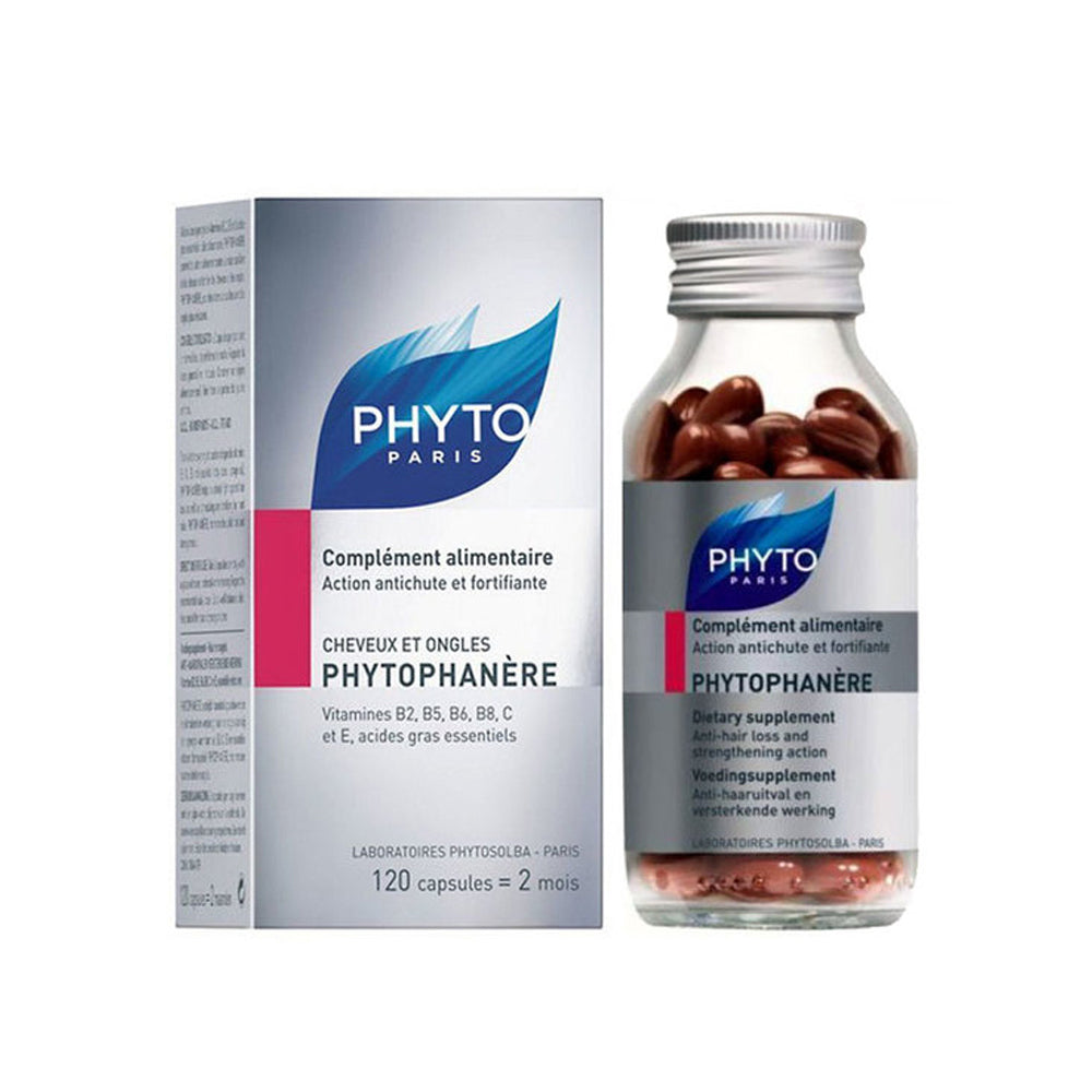 Phytophanere Hair and Nails Dietary Supplements - 120 Capsules