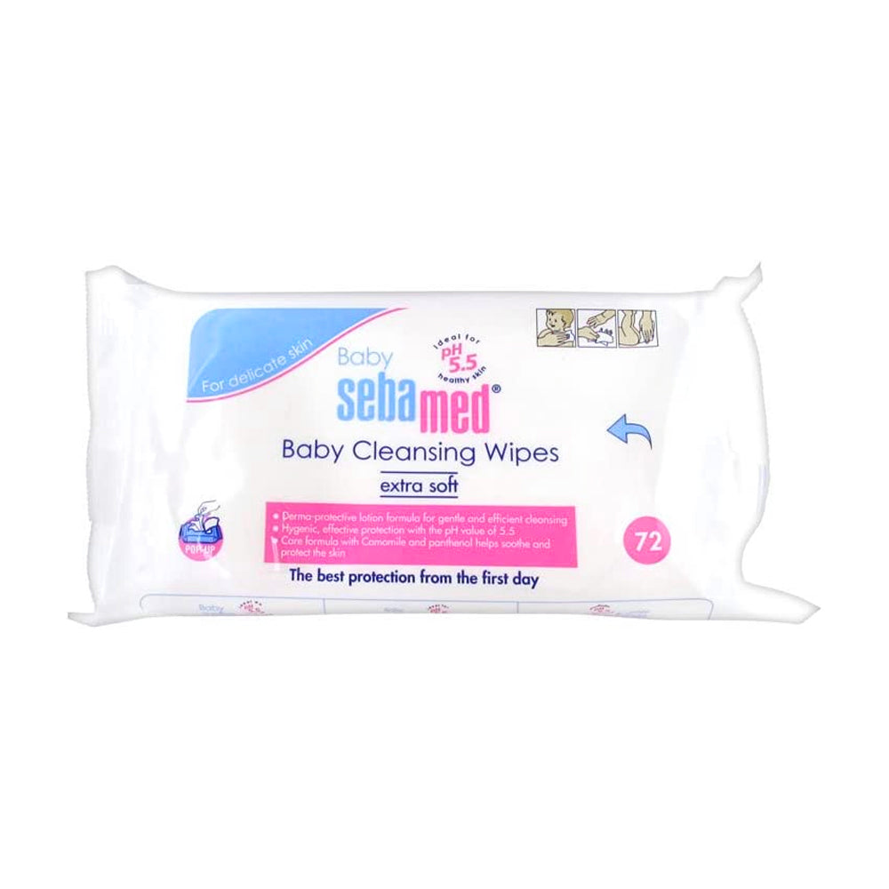 Sebamed Baby Cleansing Wipes (72 Wipes)