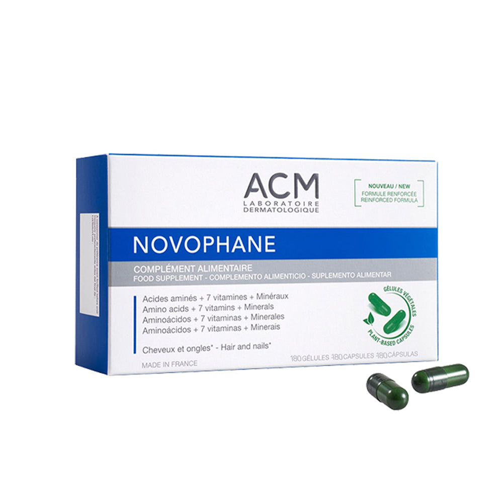 ACM Novophane Hair and Nails Fragility Regrowth 180 caps